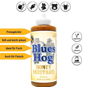 Blues Hog Honey Mustard Sauce, Squeeze Flasche - grillstarshop.comBlues Hog Honey Mustard Sauce, Squeeze FlascheBlues Hoggrillstarshop.comBH1302760665591000190