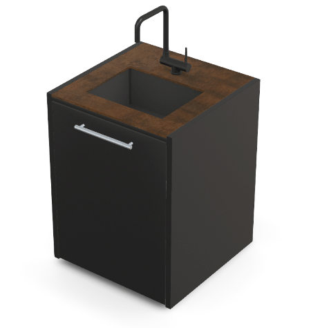 Brabura CT 60 Waschbeckenmodul - grillstarshop.comBrabura CT 60 WaschbeckenmodulBraburagrillstarshop.com