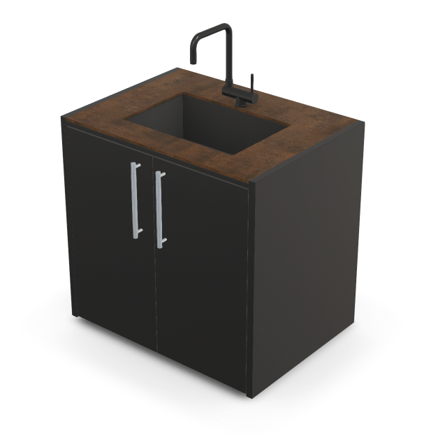 Brabura CT 90 Waschbeckenmodul - grillstarshop.comBrabura CT 90 WaschbeckenmodulBraburagrillstarshop.com