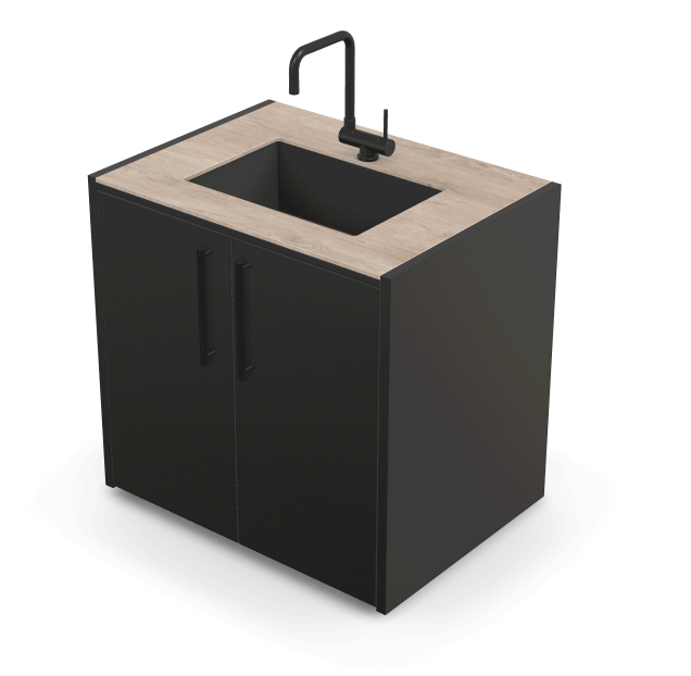 Brabura CT 90 Waschbeckenmodul - grillstarshop.comBrabura CT 90 WaschbeckenmodulBraburagrillstarshop.com