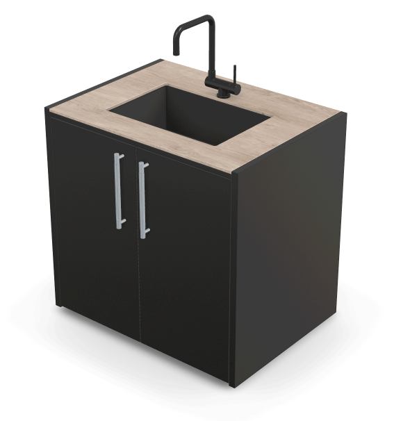 Brabura CT 90 Waschbeckenmodul - grillstarshop.comBrabura CT 90 WaschbeckenmodulBraburagrillstarshop.com