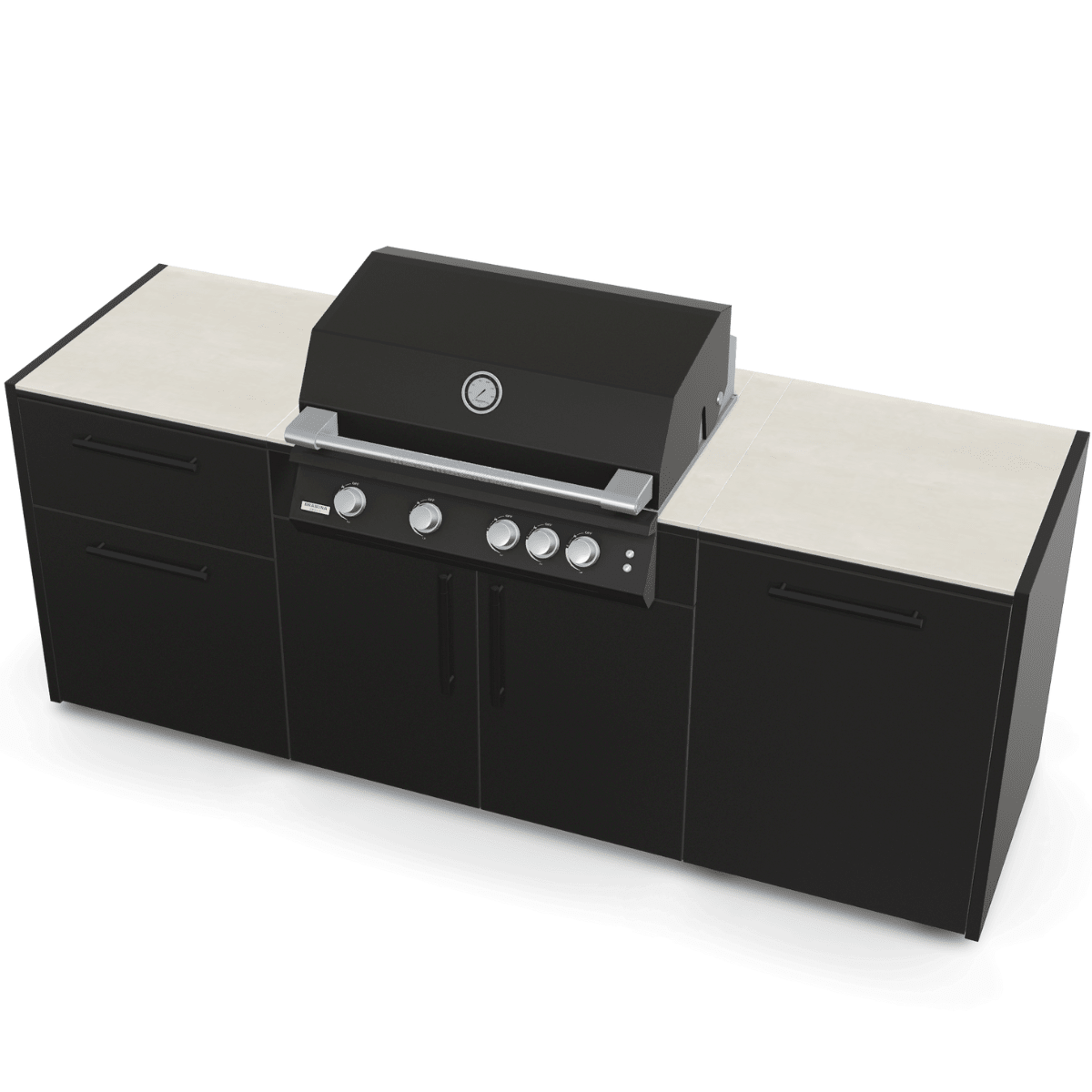 Brabura The Basic TWO Black & White - grillstarshop.comBrabura The Basic TWO Black & WhiteBraburagrillstarshop.com