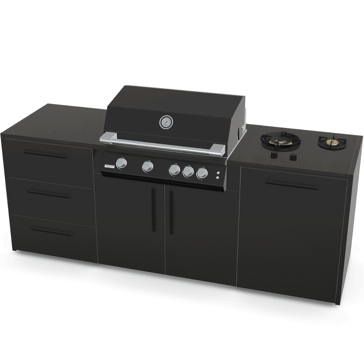 Brabura The Urban TWO All Black - grillstarshop.comBrabura The Urban TWO All BlackBraburagrillstarshop.com