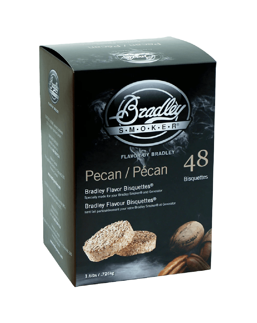 Bradley Smoker Pecan Bisquetten für Bradley Smokers (48 Stk) - grillstarshop.comBradley Smoker Pecan Bisquetten für Bradley Smokers (48 Stk)Bradley Smokergrillstarshop.com
