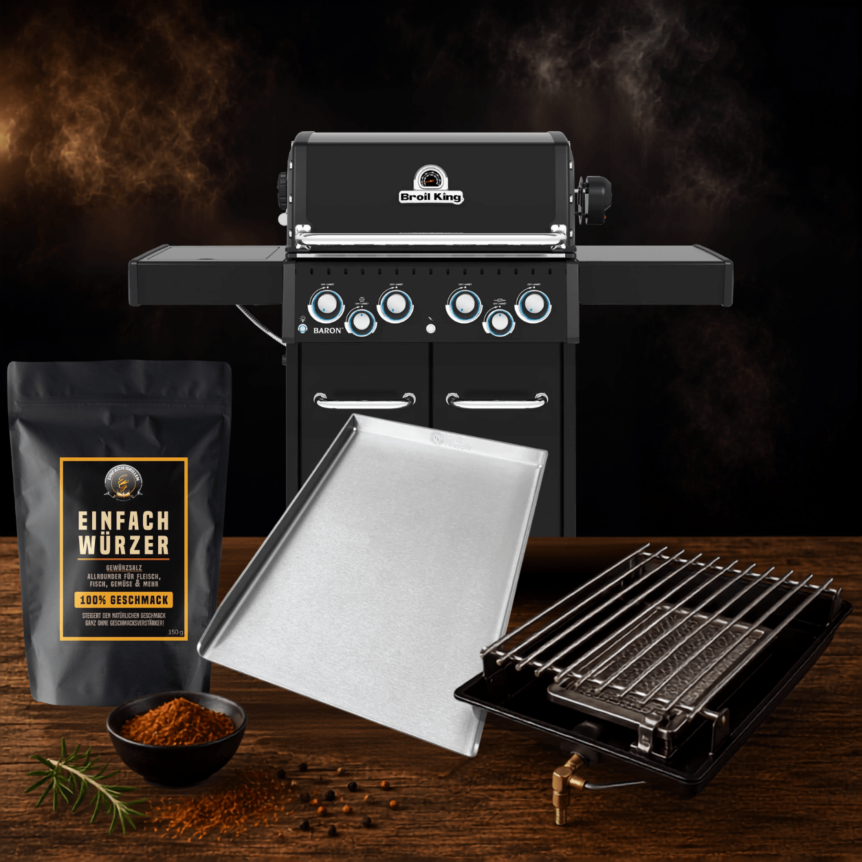 Broil King Baron 490 X Shadow 2026 | Einfach Grillen Bundle - grillstarshop.comBroil King Baron 490 X Shadow 2026 | Einfach Grillen BundleGrillbundleEinfach Grillengrillstarshop.com