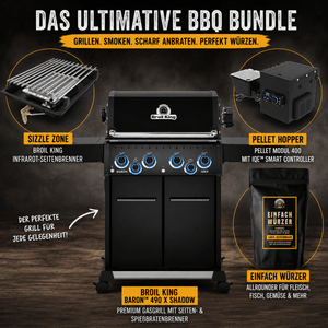 Broil King Baron 490 X Shadow | Einfach Grillen Bundle - grillstarshop.comBroil King Baron 490 X Shadow | Einfach Grillen BundleGrillbundleEinfach Grillengrillstarshop.com