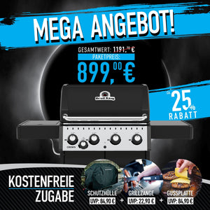 Broil King Crown 440 Bundle inkl. Abdeckhaube und Grillzange - grillstarshop.comBroil King Crown 440 Bundle inkl. Abdeckhaube und GrillzangeGrillbundleBroil Kinggrillstarshop.com