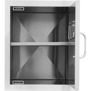 Bull Edelstahl Schrankeinsatz mit Regalboden, f. BU89977 - grillstarshop.comBull Edelstahl Schrankeinsatz mit Regalboden, f. BU89977Bullgrillstarshop.comBU89973