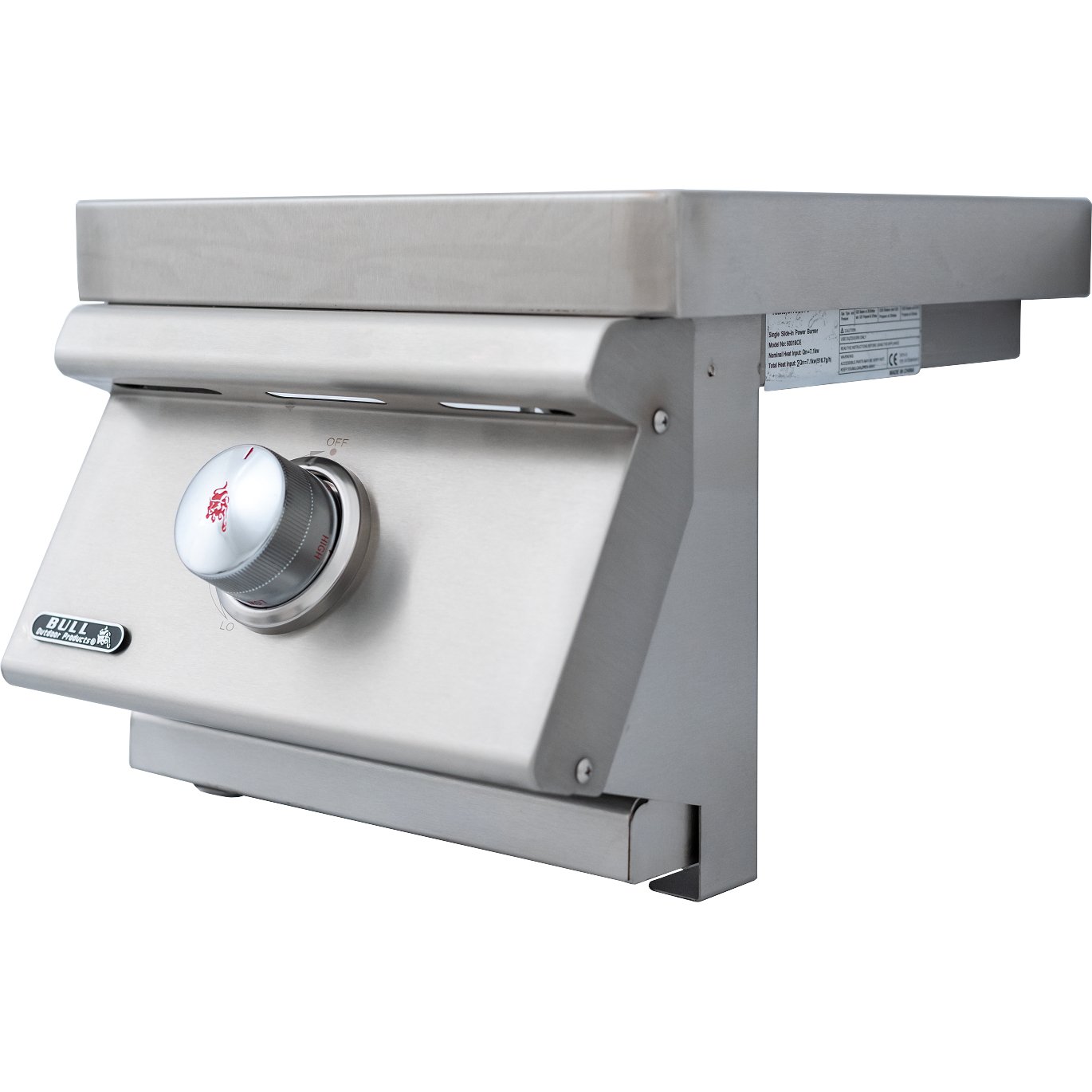 Bull Seitenbrenner Pro mit drehbarem Rost Built - In - grillstarshop.comBull Seitenbrenner Pro mit drehbarem Rost Built - InBullgrillstarshop.comBU60018CE