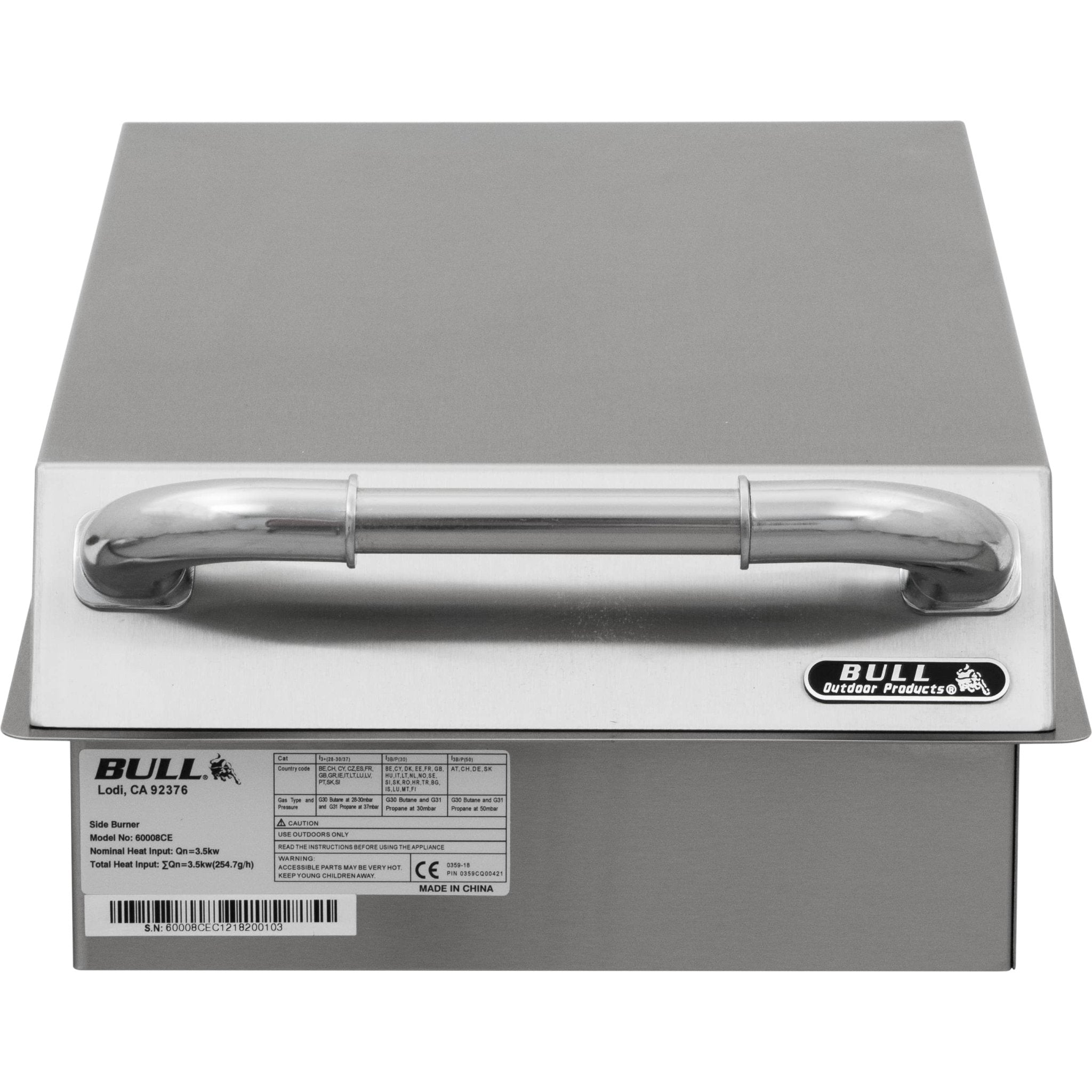 Bull Seitenbrenner Single Built - In - grillstarshop.comBull Seitenbrenner Single Built - InBullgrillstarshop.comBU60008CE