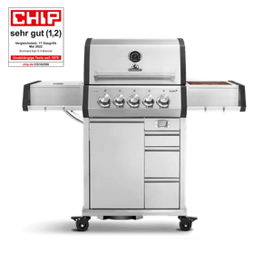 Burnhard EARL Premium - Gasgrill 3 - Brenner Edelstahl mit Gusseisenrost - grillstarshop.comBurnhard EARL Premium - Gasgrill 3 - Brenner Edelstahl mit GusseisenrostGrillBurnhardgrillstarshop.com