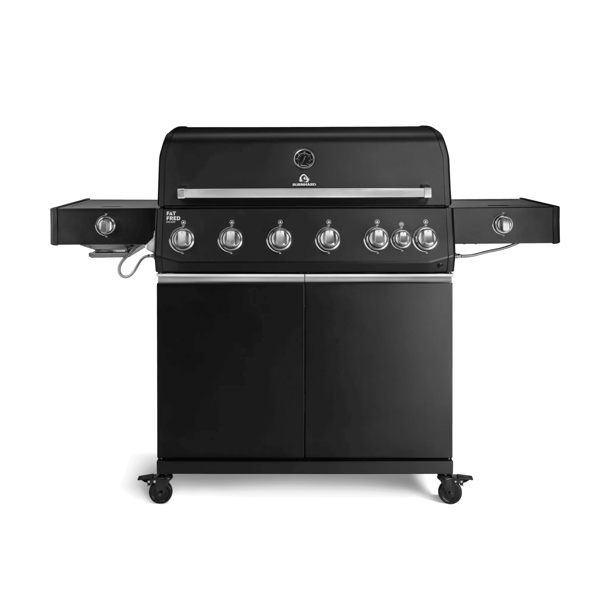 Burnhard Fat FRED Deluxe+ Gasgrill Black Edition 6 - Brenner mit Gusseisenrost (Series 4) - grillstarshop.comBurnhard Fat FRED Deluxe+ Gasgrill Black Edition 6 - Brenner mit Gusseisenrost (Series 4)Burnhardgrillstarshop.com