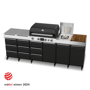 Burnhard GRANT Station - Modularer Gasgrill 4 - Brenner mit Schubladen und Edelstahlrost - grillstarshop.comBurnhard GRANT Station - Modularer Gasgrill 4 - Brenner mit Schubladen und EdelstahlrostAußenkücheBurnhardgrillstarshop.com