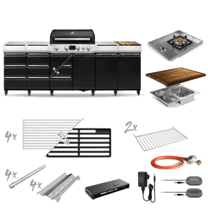 Burnhard GRANT Station - Modularer Gasgrill 4 - Brenner mit Schubladen und Gusseisenrost - grillstarshop.comBurnhard GRANT Station - Modularer Gasgrill 4 - Brenner mit Schubladen und GusseisenrostAußenkücheBurnhardgrillstarshop.com