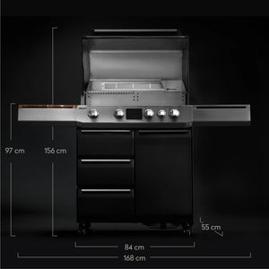 Burnhard GRANT Upgrade - Modularer Gasgrill 4 - Brenner mit Türen und Edelstahlrost - grillstarshop.comBurnhard GRANT Upgrade - Modularer Gasgrill 4 - Brenner mit Türen und EdelstahlrostGrillBurnhardgrillstarshop.com