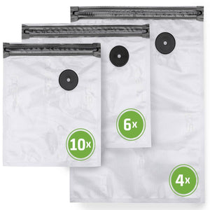 Caso Vacuum Zip - Bags Set - grillstarshop.comCaso Vacuum Zip - Bags SetCASOgrillstarshop.comcg12434038437012439
