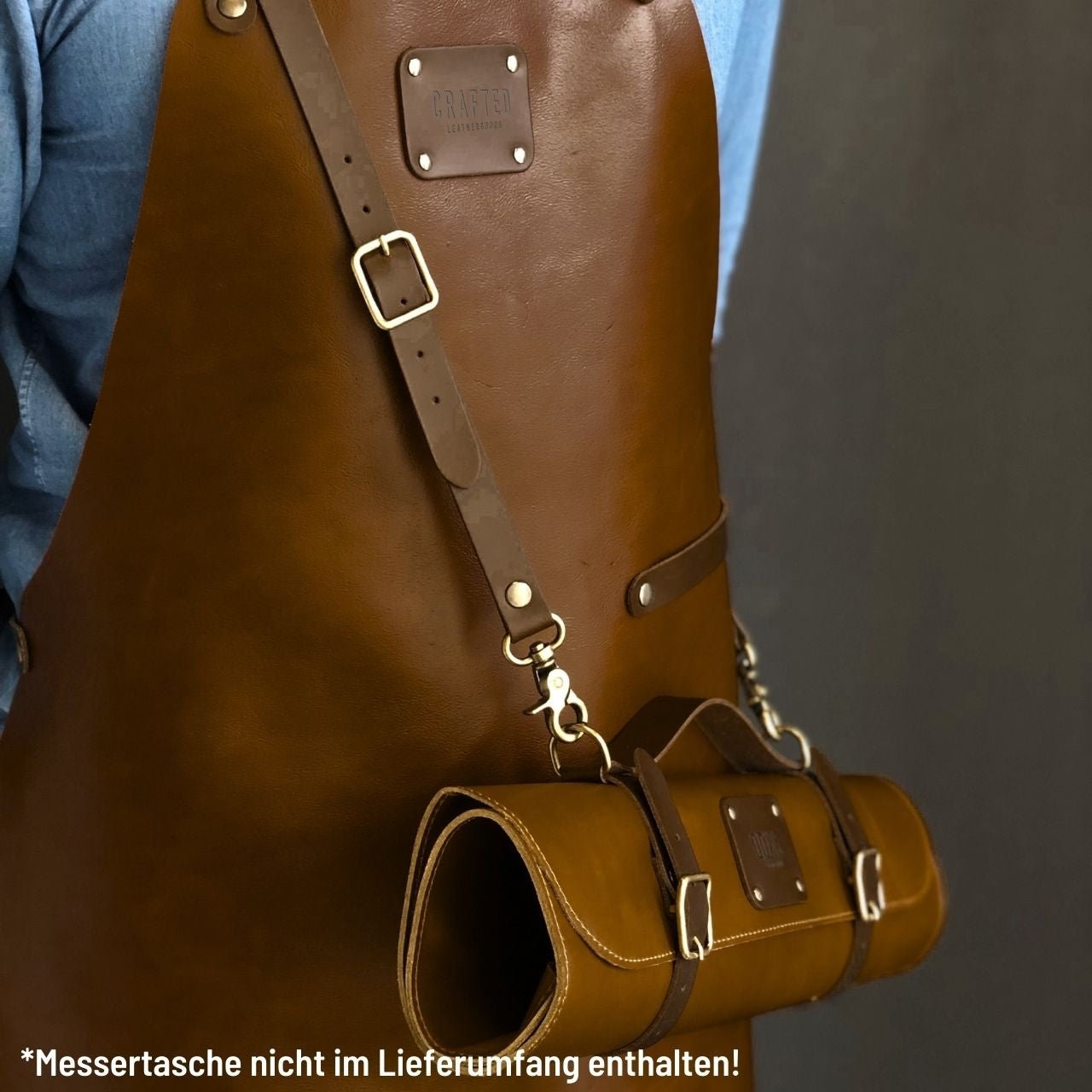 Crafted Lederschürze, Braun - grillstarshop.comCrafted Lederschürze, BraunCraftedgrillstarshop.com8868647446047886864