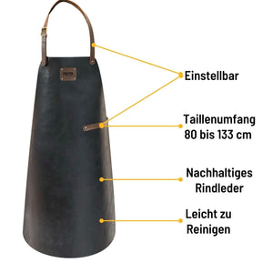 Crafted Lederschürze, Schwarz - grillstarshop.comCrafted Lederschürze, SchwarzCraftedgrillstarshop.com8868717446047886871