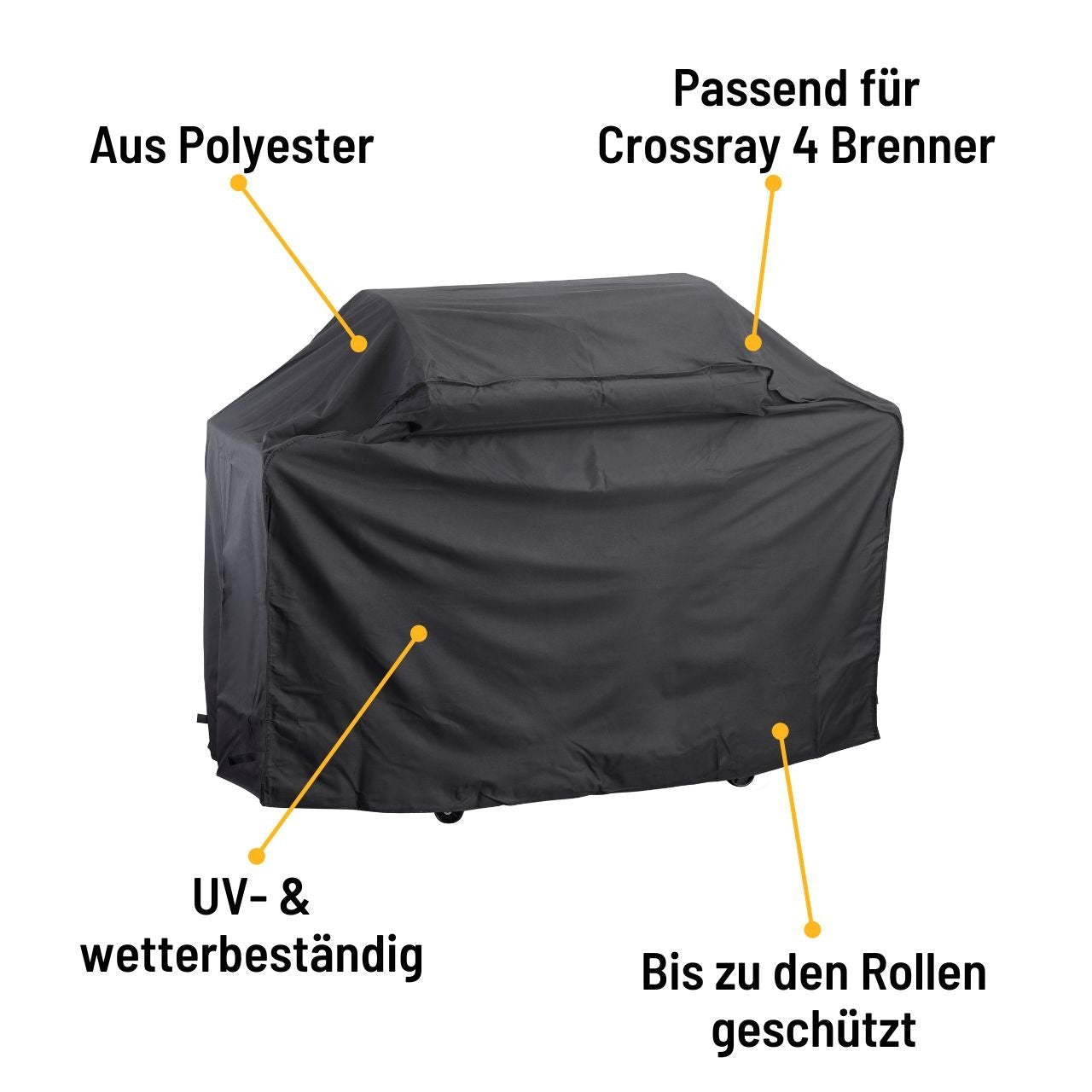 Crossray+ Abdeckhaube für Crossray+ 4 Trolley - grillstarshop.comCrossray+ Abdeckhaube für Crossray+ 4 Trolleycrossraygrillstarshop.comTCS4AC - 0029334038003902