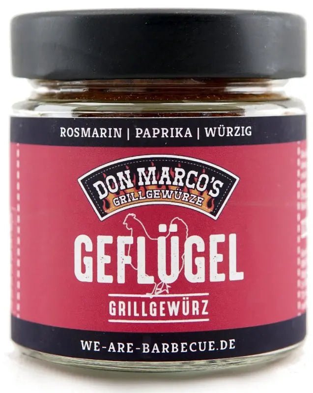 Don Marcos Geflügel, 125g Glas - grillstarshop.comDon Marcos Geflügel, 125g GlasGewürzeDon Marco'sgrillstarshop.com