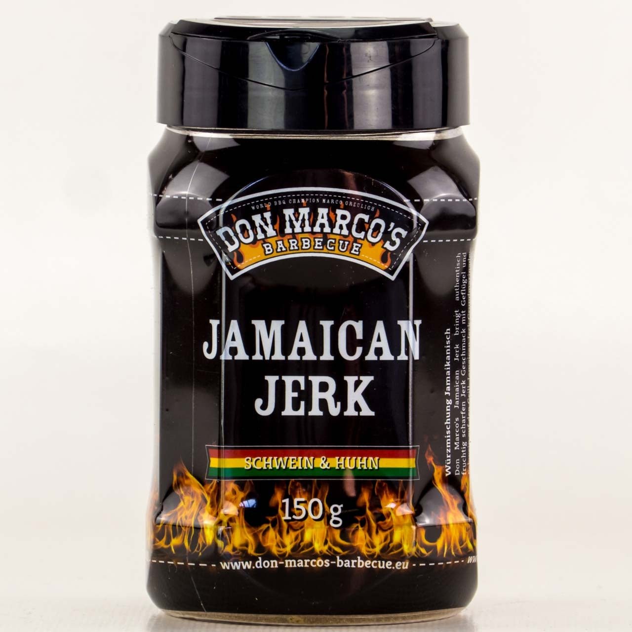 Don Marco's Jamaican Jerk, 150g Streuer - grillstarshop.comDon Marco's Jamaican Jerk, 150g StreuerDon Marco'sgrillstarshop.comdm104 - 012 - 1504260266352800