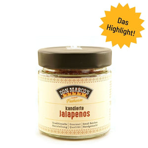 Don Marcos kandierte Jalapenos, 70g - grillstarshop.comDon Marcos kandierte Jalapenos, 70gDon Marco'sgrillstarshop.comdm720 - 0054260266354644