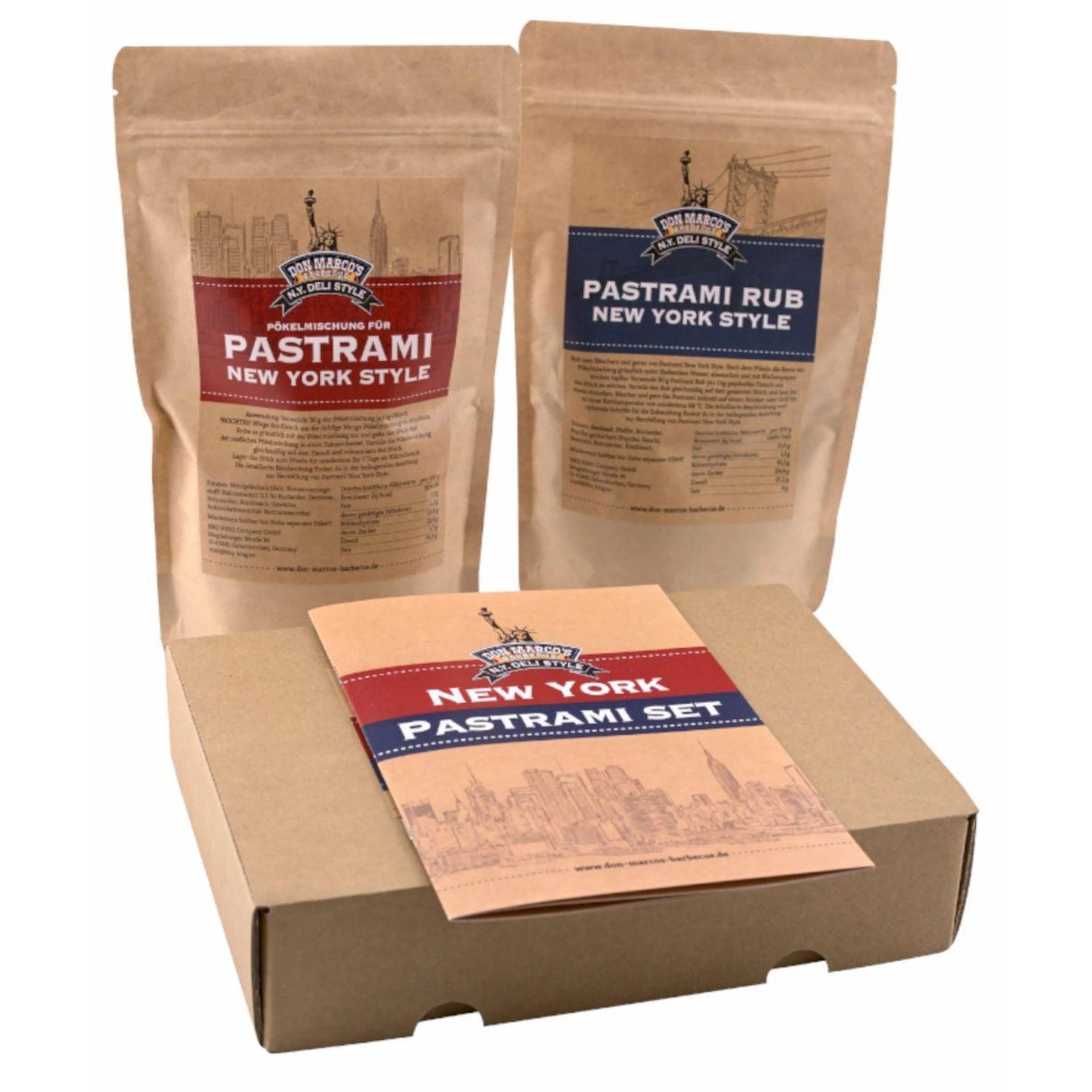 Don Marco's New York Pastrami Set - grillstarshop.comDon Marco's New York Pastrami SetGewürzeDon Marco'sgrillstarshop.com