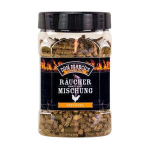 Don Marco's Räucherpellets Geflügel 450g - grillstarshop.comDon Marco's Räucherpellets Geflügel 450gDon Marco'sgrillstarshop.com