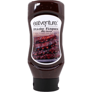 Eatventure Sticky Fingers BBQ Sauce, 480ml - grillstarshop.comEatventure Sticky Fingers BBQ Sauce, 480mlEatventuregrillstarshop.com