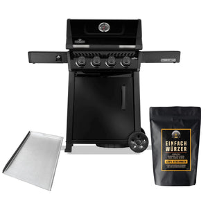 Einfach Grillen Bundle - Napoleon Freestyle 425 (2026), inkl. Einfach Würzer & Plancha - grillstarshop.comEinfach Grillen Bundle - Napoleon Freestyle 425 (2026), inkl. Einfach Würzer & PlanchaGrillbundleEinfach Grillengrillstarshop.com
