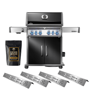 Einfach Grillen Bundle - Napoleon Napoleon Rogue PRO - S 525 schwarz inkl. Einfach Würzer und BABOSSA Flammschutzblechen - grillstarshop.comEinfach Grillen Bundle - Napoleon Napoleon Rogue PRO - S 525 schwarz inkl. Einfach Würzer und BABOSSA FlammschutzblechenGrillbundleEinfach Grillengrillstarshop.com