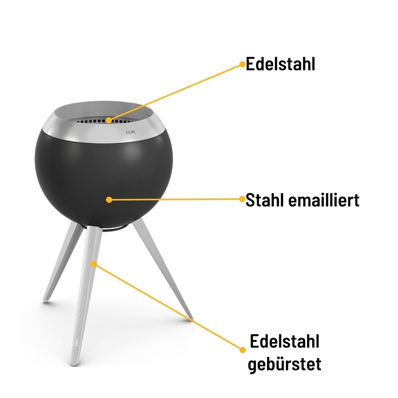 Höfats MOON 45 Feuerschale mit hohem Fuß - grillstarshop.comHöfats MOON 45 Feuerschale mit hohem FußHöfatsgrillstarshop.comH007174064251007160