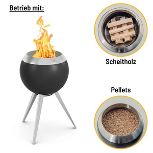 Höfats MOON 45 Feuerschale mit hohem Fuß - grillstarshop.comHöfats MOON 45 Feuerschale mit hohem FußHöfatsgrillstarshop.comH007174064251007160