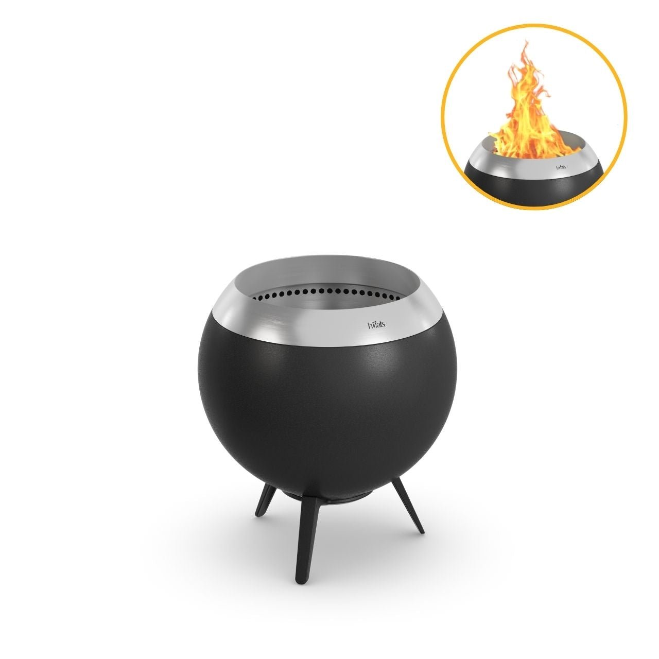 Höfats MOON 45 Feuerschale mit niedrigem Fuß - grillstarshop.comHöfats MOON 45 Feuerschale mit niedrigem FußHöfatsgrillstarshop.comH007164064251007160