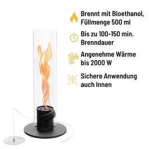 Höfats Spin 1200 Tischfeuer schwarz - grillstarshop.comHöfats Spin 1200 Tischfeuer schwarzHöfatsgrillstarshop.comH007004064251007009
