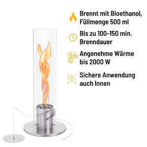 Höfats Spin 1200 Tischfeuer silber - grillstarshop.comHöfats Spin 1200 Tischfeuer silberHöfatsgrillstarshop.comH006954064251006958