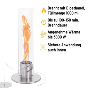 Höfats Spin 1500 Tischfeuer silber - grillstarshop.comHöfats Spin 1500 Tischfeuer silberHöfatsgrillstarshop.comH005094064251005098