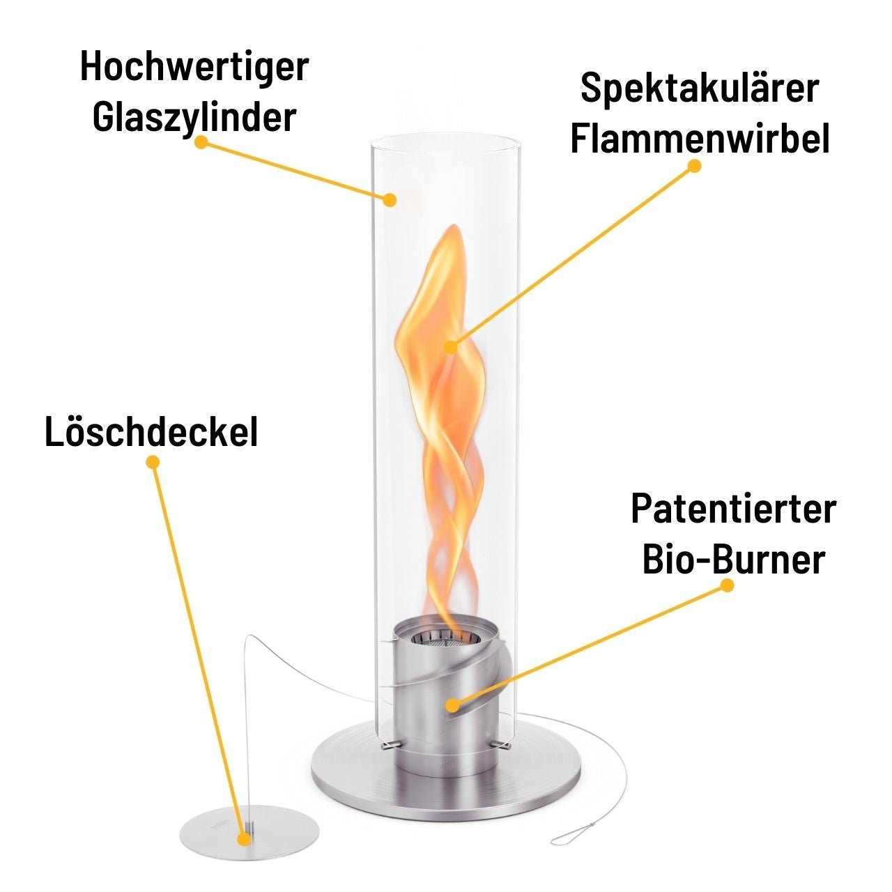 Höfats Spin 900 Tischfeuer silber - grillstarshop.comHöfats Spin 900 Tischfeuer silberHöfatsgrillstarshop.comH006914064251006910