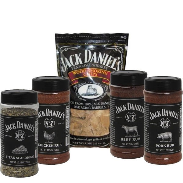 Jack Daniel´s BBQ Wood & Gewürz Rub Set - grillstarshop.comJack Daniel´s BBQ Wood & Gewürz Rub SetJack Daniel'sgrillstarshop.comJDBBWRS4260415230362