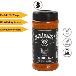 Jack Daniel's Chicken Rub, 326g - grillstarshop.comJack Daniel's Chicken Rub, 326gJack Daniel'sgrillstarshop.comJD - CR0078342017628