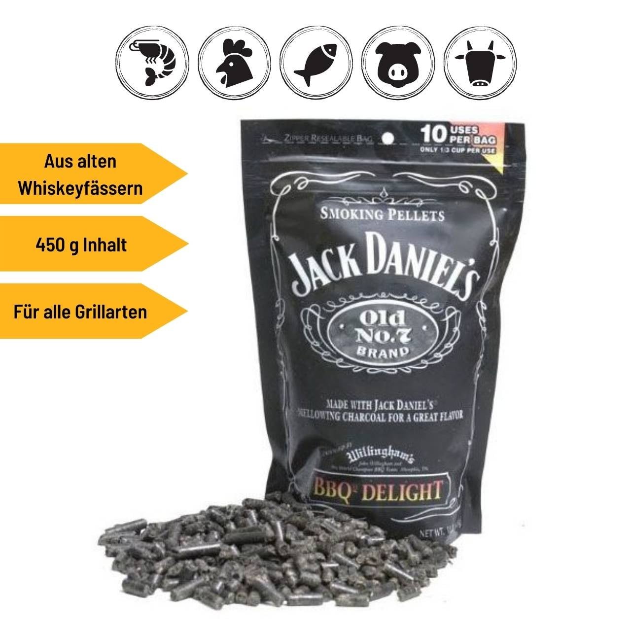 Jack Daniel's Pellets, 450g - grillstarshop.comJack Daniel's Pellets, 450gJack Daniel'sgrillstarshop.comBD - 5001789290000630