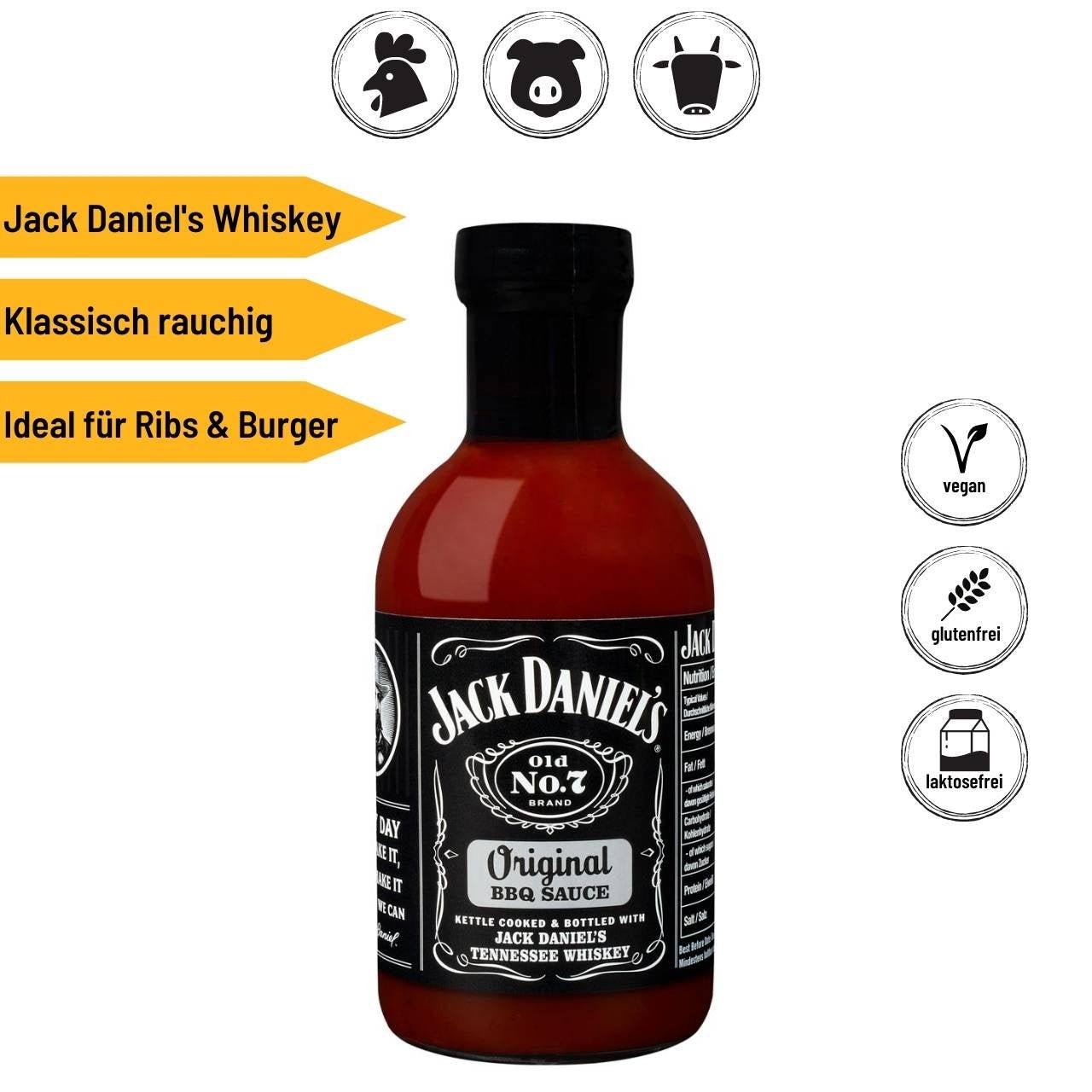 Jack Daniel's Saucen Set - grillstarshop.comJack Daniel's Saucen SetJack Daniel'sgrillstarshop.comJD - SaucenSet2500003181464