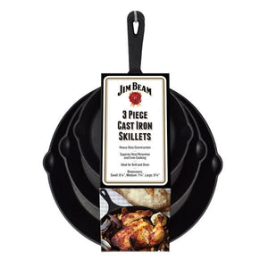 Jim Beam Gusspfannen 3er Set - grillstarshop.comJim Beam Gusspfannen 3er SetGrillstargrillstarshop.comjb701731