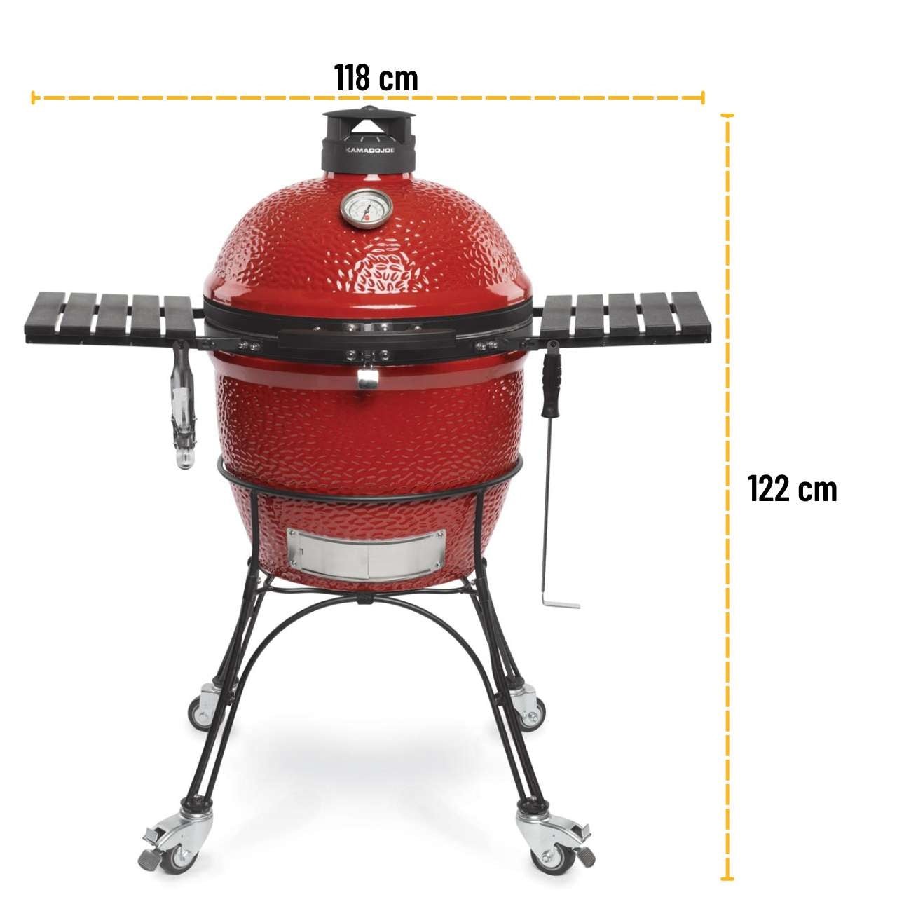 Kamado Joe Classic II mit Gestell - grillstarshop.comKamado Joe Classic II mit GestellKamado Joegrillstarshop.comKJ23RHC0811738021447