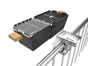 Knister Balkonhalterung & Relinghalterung - grillstarshop.comKnister Balkonhalterung & RelinghalterungKnistergrillstarshop.com11064270000239977