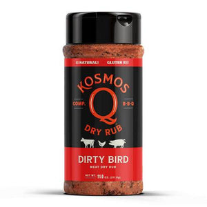 Kosmos Q Dirty Bird Chicken Rub - 11 oz - grillstarshop.comKosmos Q Dirty Bird Chicken Rub - 11 ozKosmos Qgrillstarshop.com