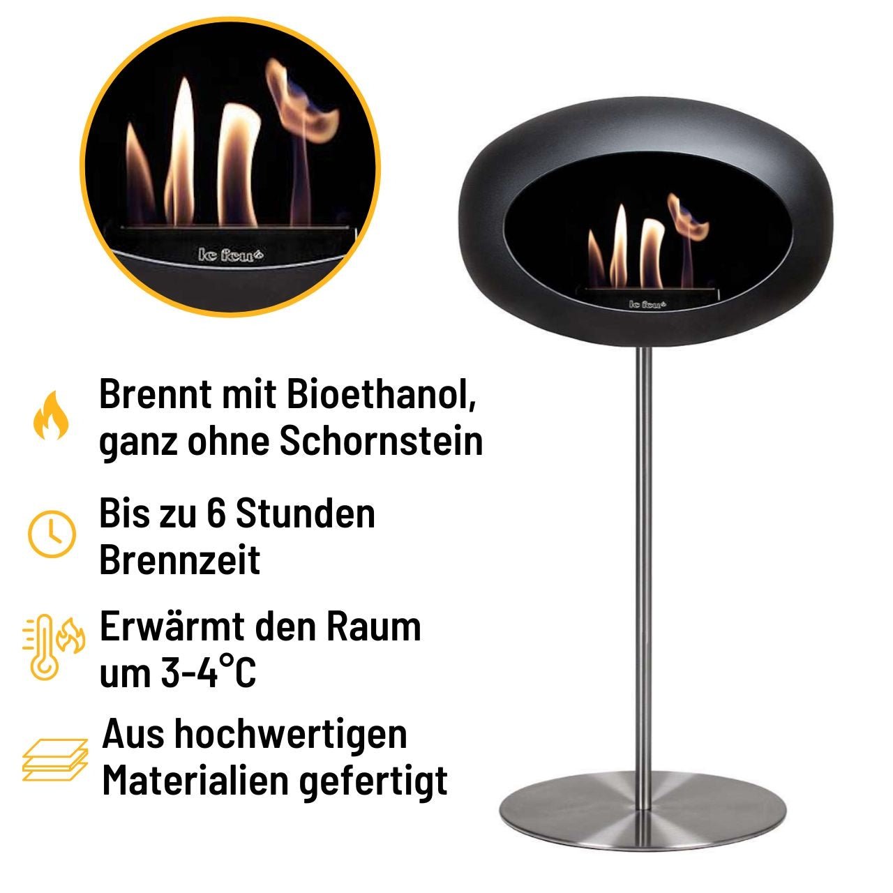 Le Feu Ground Steel, High Black Polished Steel Edition - grillstarshop.comLe Feu Ground Steel, High Black Polished Steel EditionLe Feugrillstarshop.com8000315713958000316