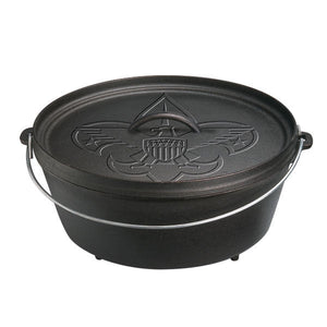 Lodge Camp Dutch Oven (flach), mit Boy Scout Logo - grillstarshop.comLodge Camp Dutch Oven (flach), mit Boy Scout LogoLodgegrillstarshop.comL - 12CO3BS0075536381213