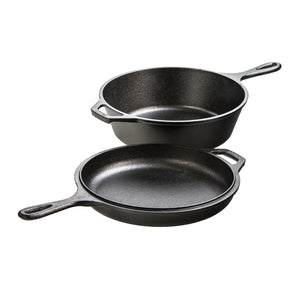 Lodge Combo Cooker mit Deckel, Ø26cm - grillstarshop.comLodge Combo Cooker mit Deckel, Ø26cmLodgegrillstarshop.comL - LCC30075536353005