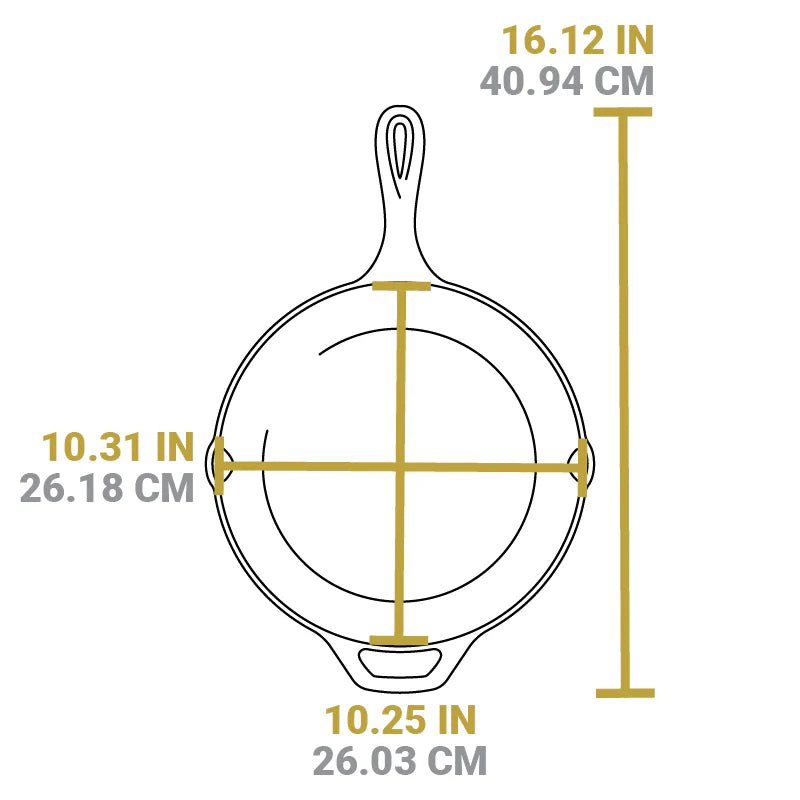 Lodge Gusspfanne, 26cm - grillstarshop.comLodge Gusspfanne, 26cmGrillzubehörLodgegrillstarshop.com